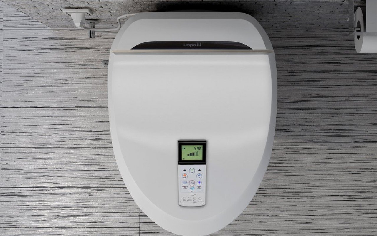 Siège de bidet électronique hygiénique USPA-6035-C avec fonction de lavage contrôlée à distance picture № 0