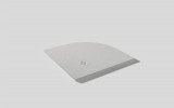 phantom slate shower tray ACQUATICA MARFIL 90x90 ANG RUSH (web)